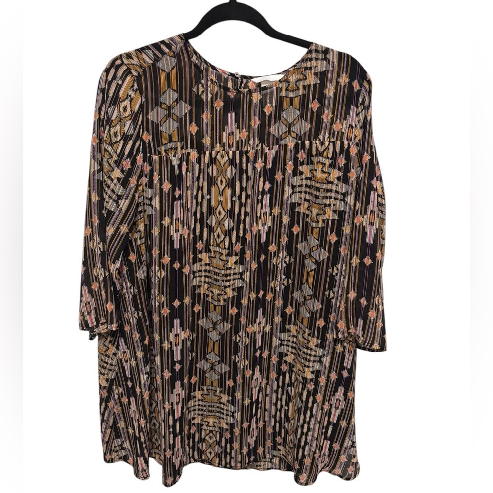 H&M geometric swing dress. EUC. - Picture 2 of 4
